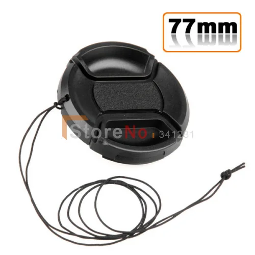 

worldwide 77mm Center Pinch Snap on Front lens Cap for Lens / Filters