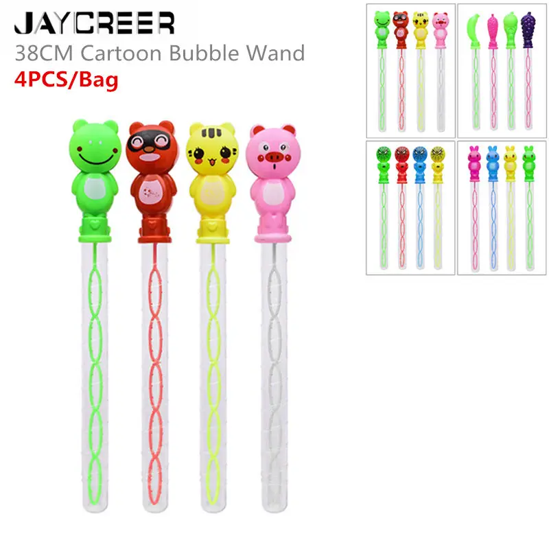 

JayCreer 4PCS/Pack Big Pack Bubble Machine