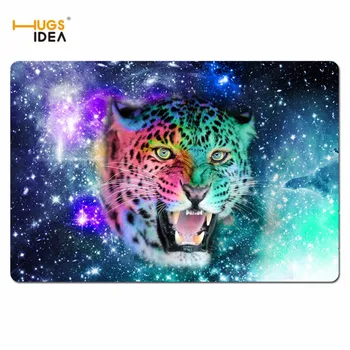 

HUGSIDEA Tiger Stars Animal Bathroom Floor Outdoor Mats Felt House Bedroom Kitchen Rugs Rubber Commcial Entrance Bathroom Carpet