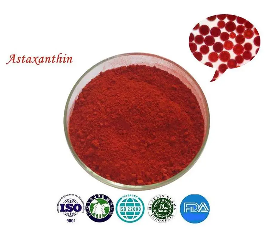 

100g Anti-oxidation Astaxanthin powder 5% anti aging free shipping
