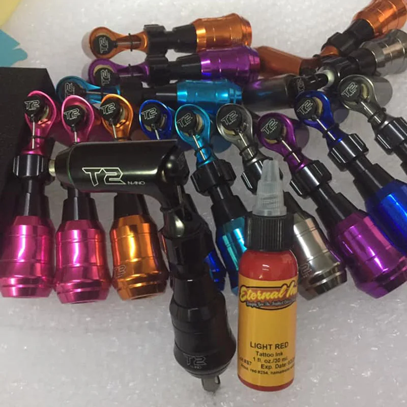 

T2 Nano Rotary Tattoo Machine Motor RCA Connector Pen High Quality Cartridge Tattoo Machine