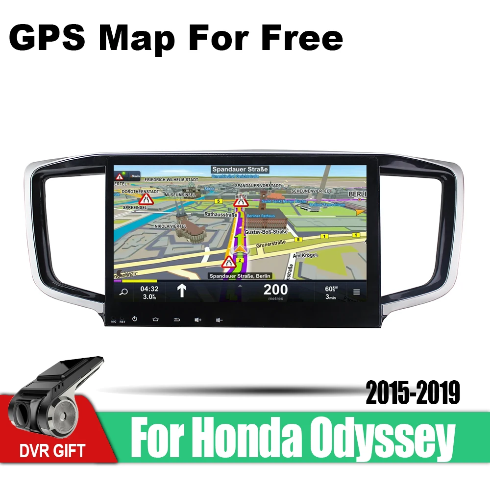 Автомобильный мультимедийный плеер ZaiXi 2 Din Android радио для Honda Odyssey 2015 ~ 2019 GPS