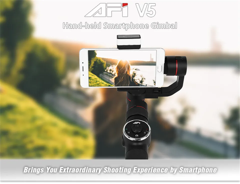 AFI V5 3-осевой Gimball стабилизатор для телефона Портативный смартфон Gimbal для Iphone X 8 Xiaomi samsung S9 S8 и экшн Камера