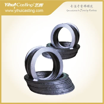 

2/pieces diameter 137x107x2 graphite ring, Sealing Gasket for Making Jewelry, casting