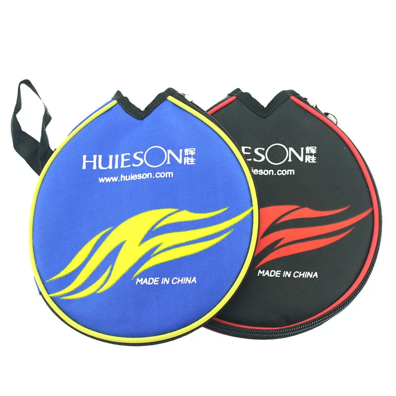 Huieson Professional Table Tennis Racket Case Circle Shape Ping Pong Paddle Container Bag Table Tennis Accessories Low Price