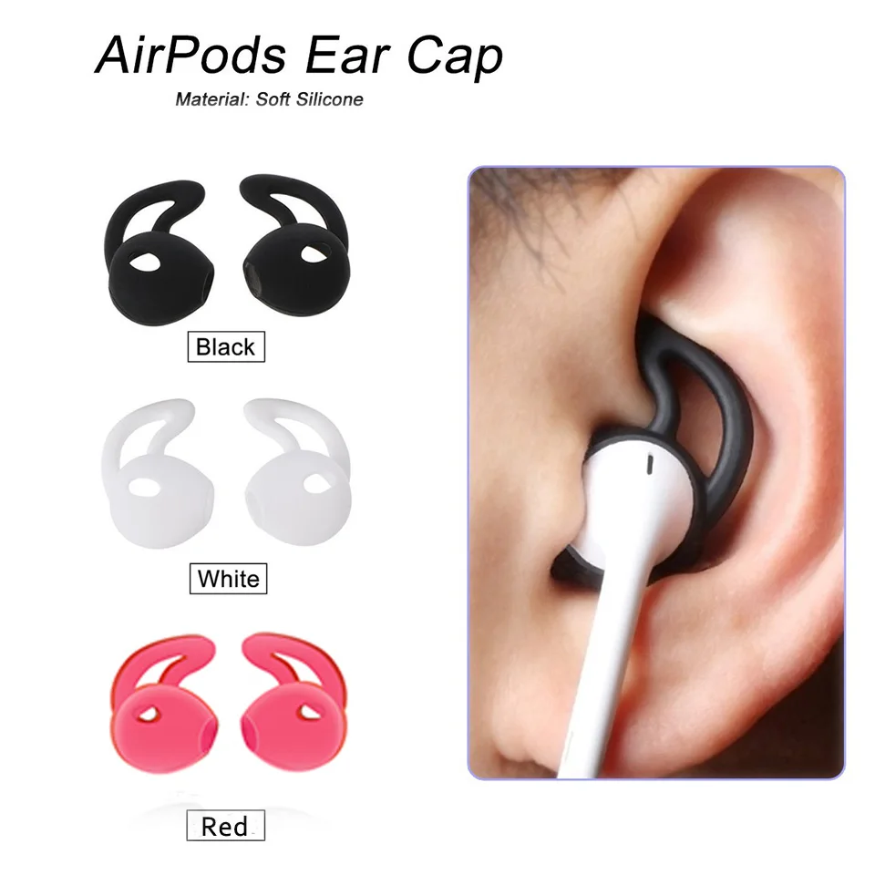 Pack of 7 Accessories Silicone Protective Cover Pouch Case& Anti Lost Strap & Ear Cover Hooks for Apple AirPods Case 5