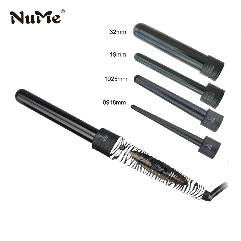 

Professional Ceramic Curling Iron Interchangeable 5 in 1 Hair Curler Conical curlers Multi-function Curling Wand Styling Tools