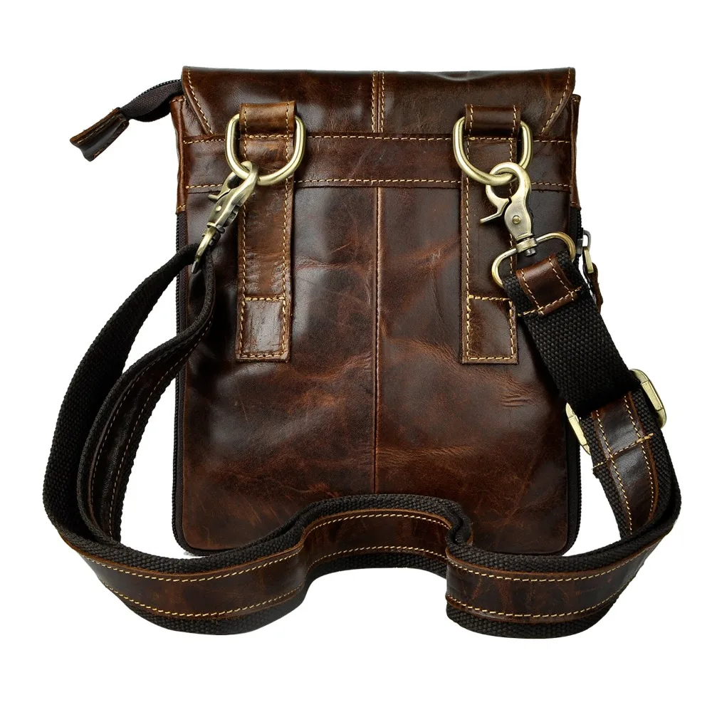 Сумка мессенджер из натуральной кожи для мужчин 8713 c|waist phone pouch|waist belt packbelt pack |