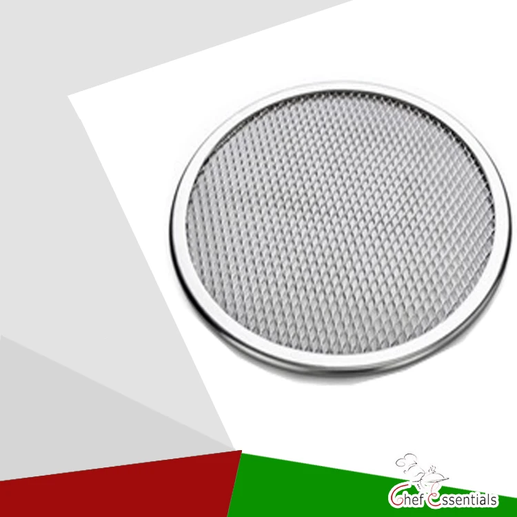 

14" Seamless Rim pizza baking mesh Cookware Bakeware Baking Tool Pizza Net Pizza baking plate
