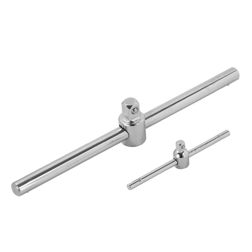 KSEIBI 1/4" 3/8" 1/2" Drive Extension Sliding T Bar Socket Wrench