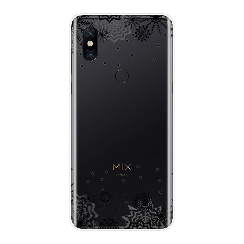 Мягкий силиконовый чехол для телефона Xiaomi Mi Note 1 2 3 Эстетическая кружевная