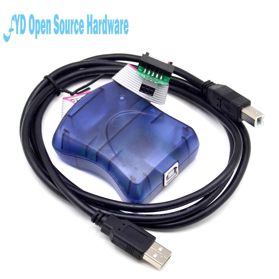 1set AT AVRISP MkII AVR ISP Mk2 USB AVRISP XPII In System Programmer Supports AVR