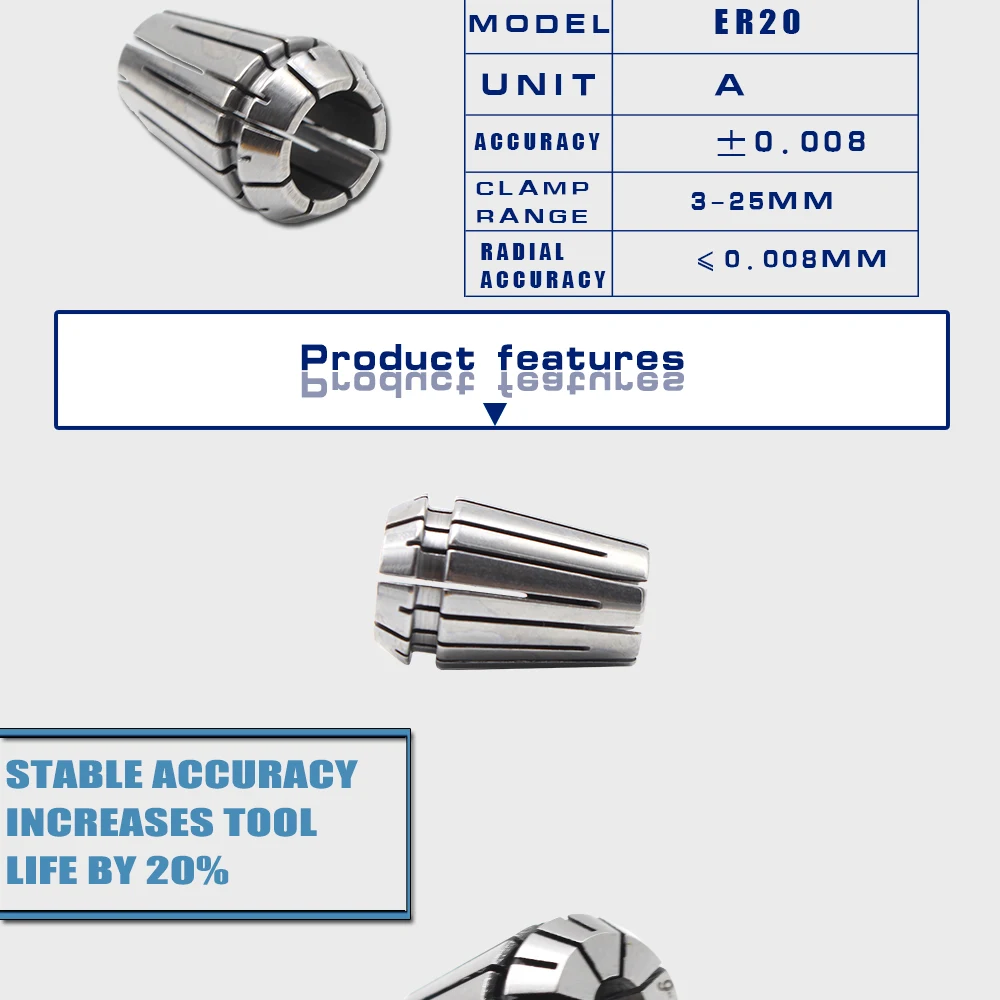 China er20 collet Suppliers