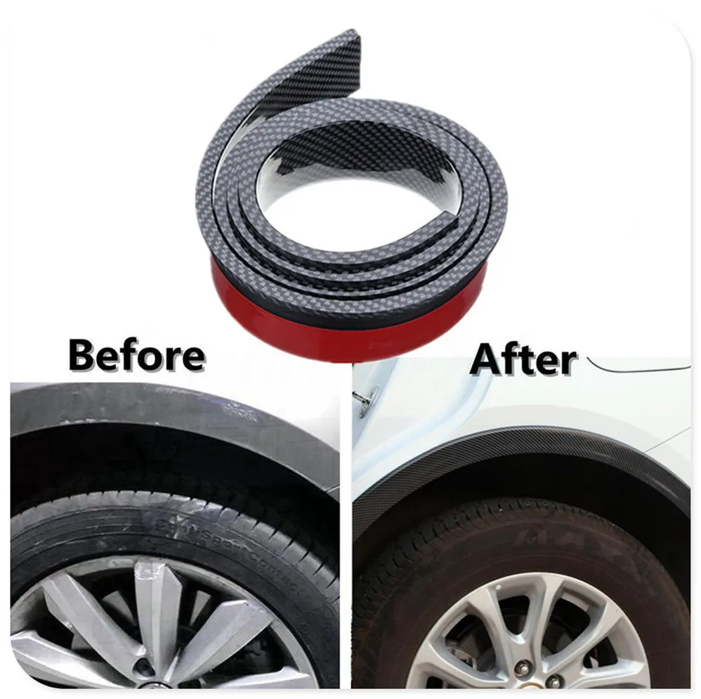 

black Car Fender Wheel Eyebrow Arch Lip for Suzuki Aerio Ciaz Equator Esteem Forenza Forsa Grand Subaru VIZIV-2 Exiga