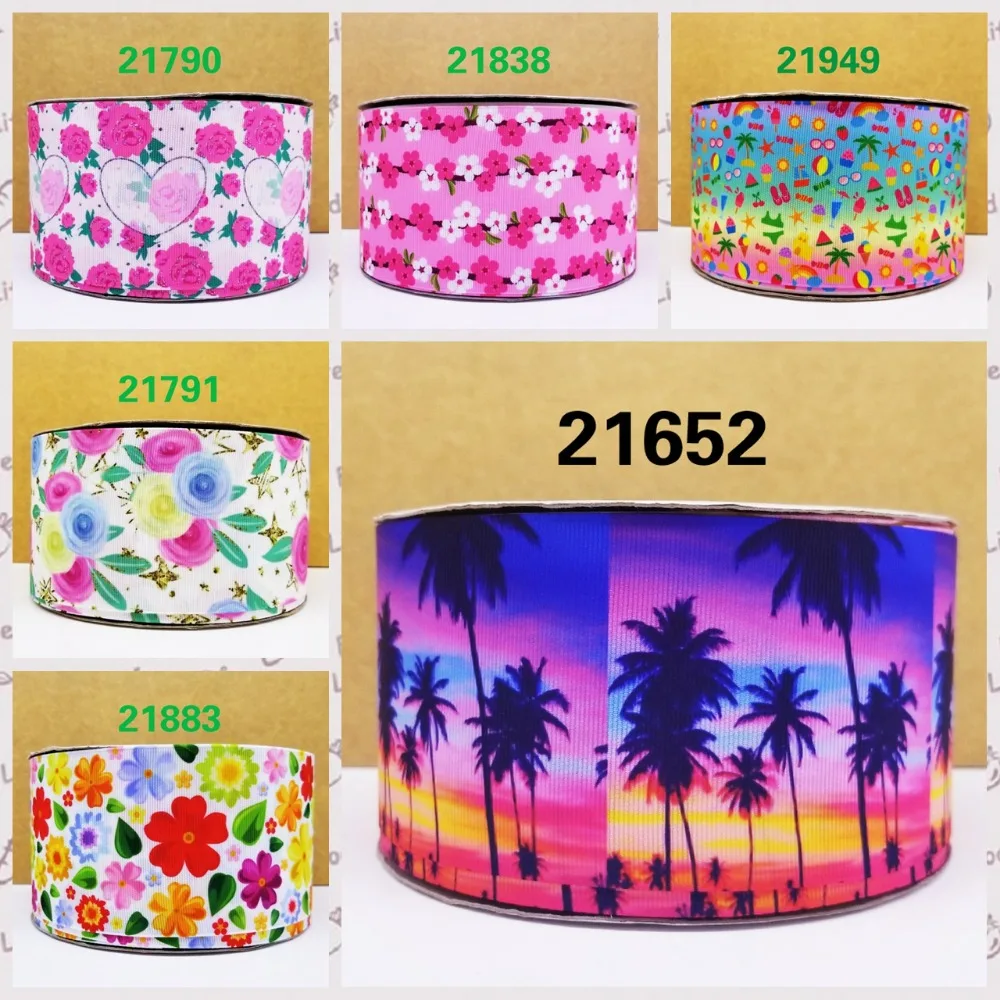 

Cartoon printed grosgrain ribbon ,satin ribbon 10 yards . 21652-