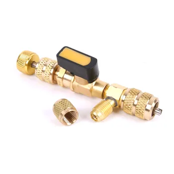 

1/4" 5/16" Valve Core Remover Installer / Replace High Low Side Schrader Valve Repair Tools R22 R410A R404A R407C Mayitr