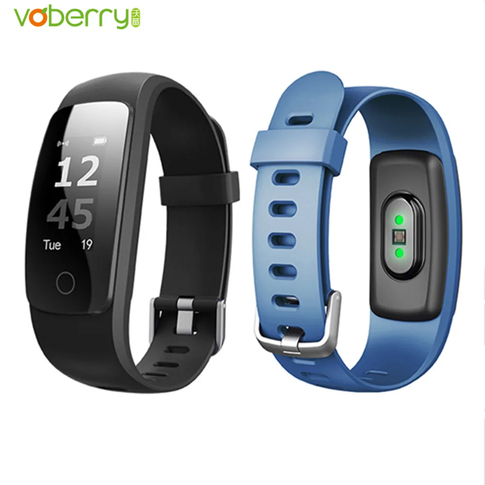 

VOBERRY ID107 Plus HR Smart Band Bracelet Heart Rate Monitor Multi Sports Cardio Heart Rate Fitness Tracker Smartband Watch