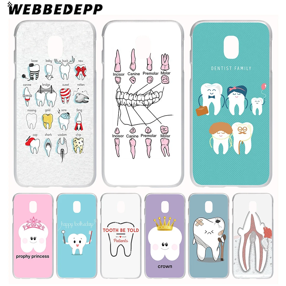 

WEBBEDEPP Dental Definitions cute The Tooth Princess Hard Case for Galaxy J1 J2 J3 J5 J7(2015/2016/2017/Prime) EU US Version