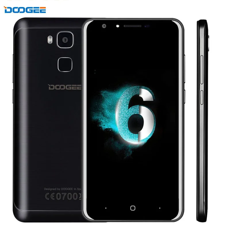 4G DOOGEE Y6 C 16GB 2GB Fingerprint Identification 5 5 2 5D Android 6 0 MTK6737