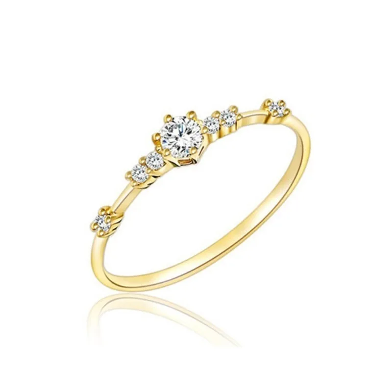 Stylish Fashion Women Ring Finger Jewelry Rose Gold/Silver/Gold Color Rhinestone Crystal Opal Rings 6/7/8/9 Size Stylish Fashion Women Ring Finger Jewelry Rose Gold/Silver/Gold Color Rhinestone Crystal Opal Rings 6/7/8/9 Size