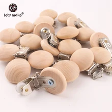 Cheap Let's Make 20pc Non-toxic Wooden Soother Clip Nursing Accessories Chewable Baby Teething Baby Silicone Accessory Baby Shower Gif Cheap Let's Make 20pc Non-toxic Wooden Soother Clip Nursing Accessories Chewable Baby Teething Baby Silicone Accessory Baby Shower Gif