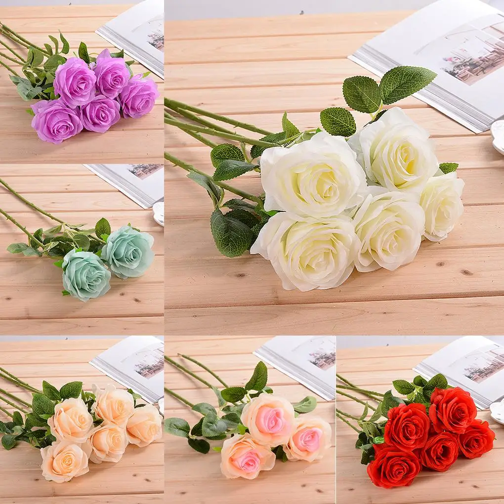 Wedding decoratio high quality artificial flowers Vivid real touch