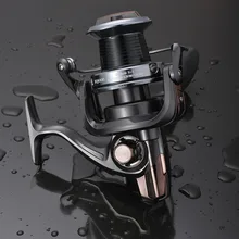 Metal 13+1BB Long Shot Spinning Fish Reel Baitcasting Left Right Hand Changeable Throwing Carp Fishing Reel Wheel