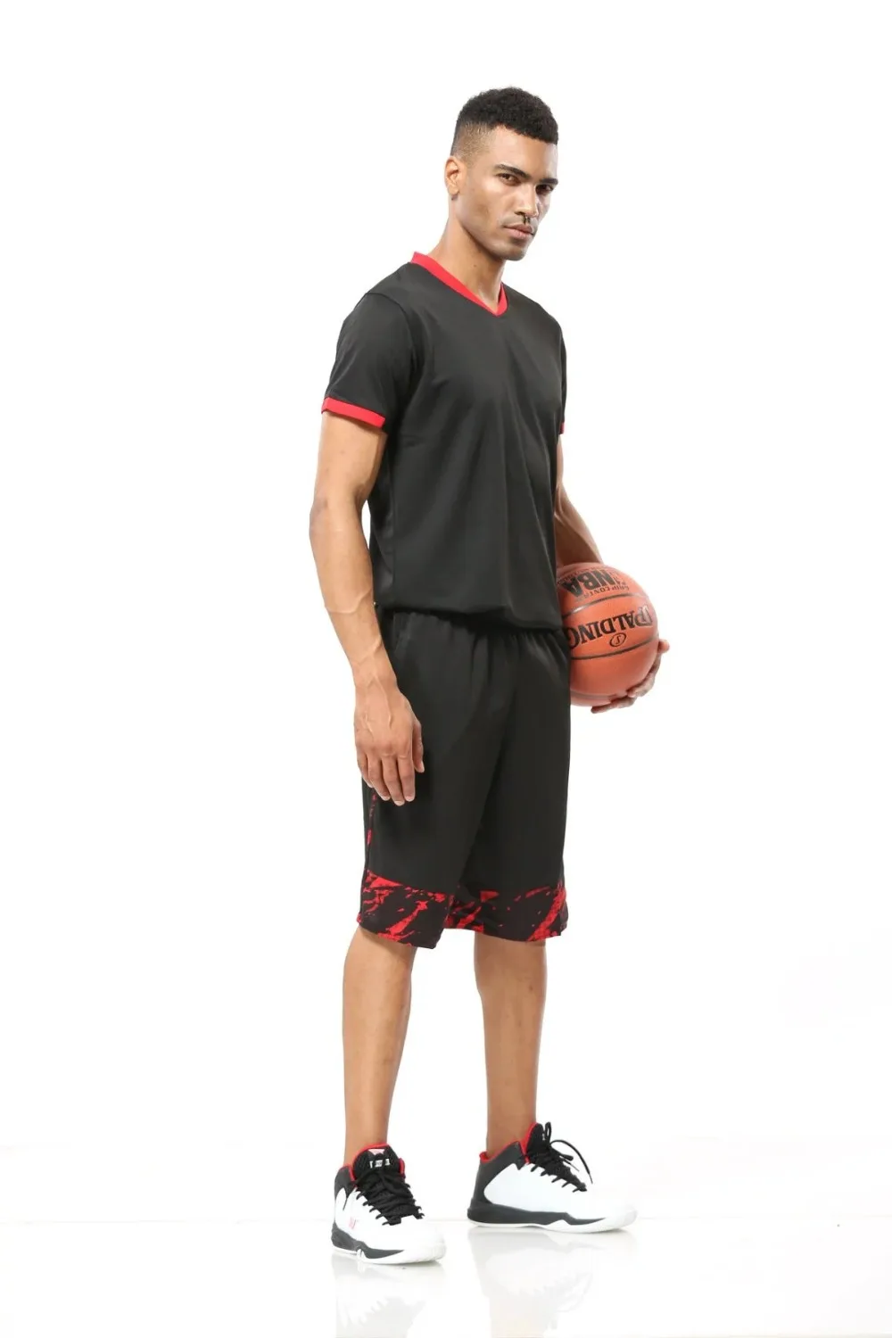 Дешевая мужская баскетбольная майка дышащая Студенческая спортивная баскетбольная футболка с коротким рукавом футболки для тренировок
