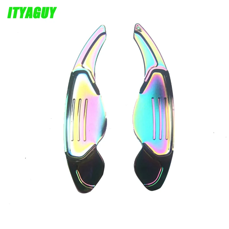 Colorful 2pcs/lot Aluminum Steering Wheel Shift Paddle Shifter Extension For Honda* Crosstour Spirior Accord* Odyssey* 2013-2016 |