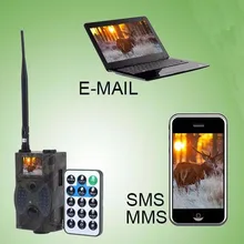 HC300m охотничья видеокамера ловушка 12MP камера ночного видения черная ИК MMS GPRS Водонепроницаемая скаутская игра камера дикой природы