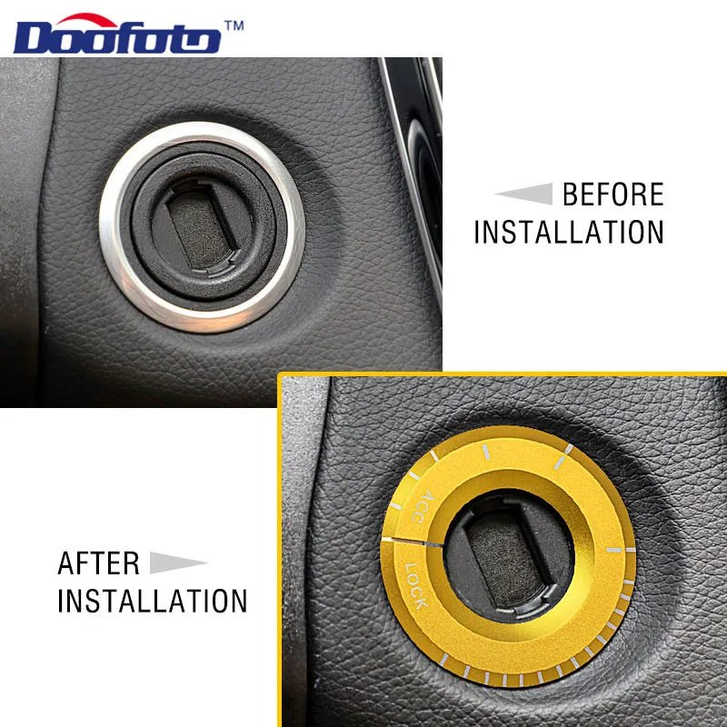 Car Start Engine Button Key Ring for MERCEDES (28)