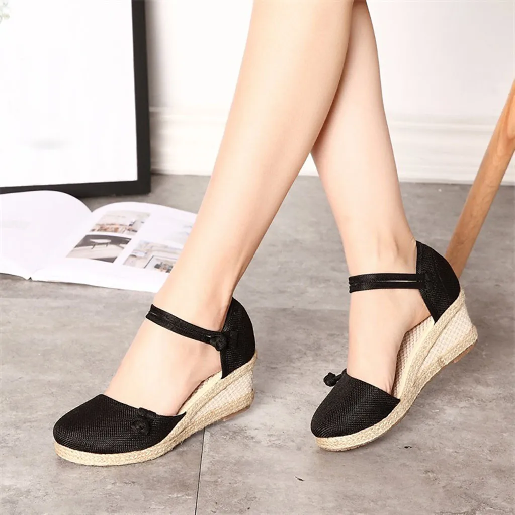 wedge canvas shoes uk