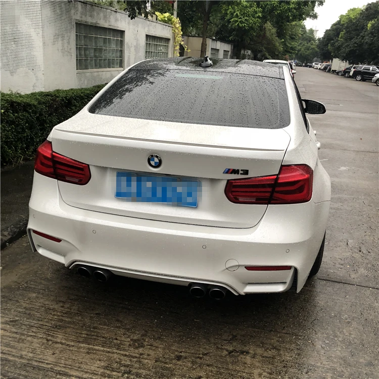 Для BMW F30 F35 спойлер 2012- BMW M3 320i 323i 325i 328i спойлер высокого качества ABS Автомобильный задний спойлер