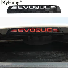 Новый углерода Волокно additonal стоп Стикеры декоративные Чехол для Land Rover Evoque стоп украшения Стикеры стайлинга автомобилей