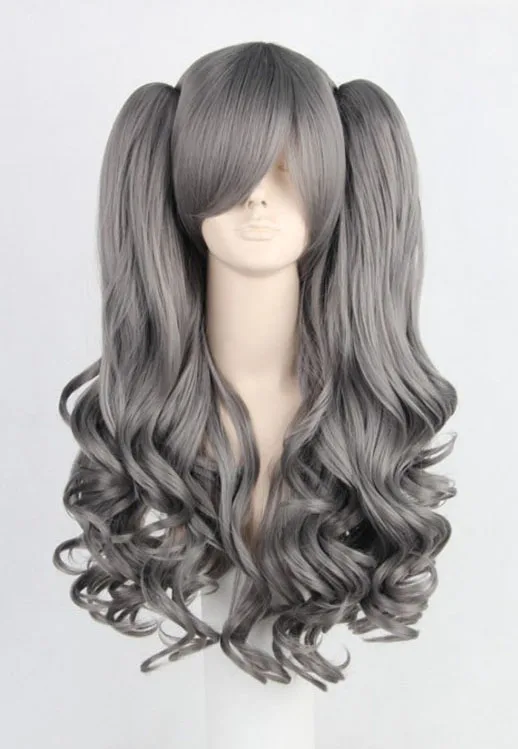 Ccutoo 2" серый/черный/зеленый/Блонд длинные волнистые синтетические волосы косплей парик вечерние парики термостойкие парики