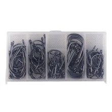 100 шт. Размер 5 Карп Рыбалка крюк комплект iseama hc-8 Фишер