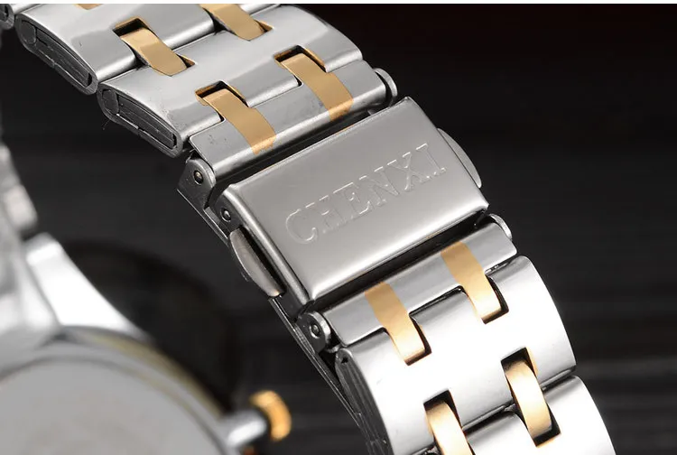 Новое поступление известный бренд для мужчин и женщин платье кварцевые часы CHENXI роскошный стиль часы пара дизайн мода подарок наручные часы
