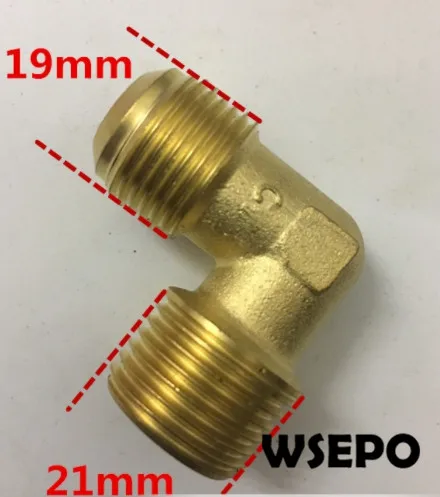 male thread OD 19mmx21mm Connector
