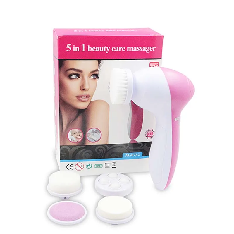 Electric Face Cleanser 5 in 1 Soft Pore Deep Clean Machine Face