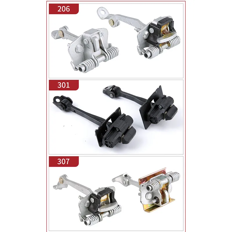 Baificar абсолютно передний и задний контрольный рычаг двери стоп петля ремень привод для peugeot старый 308 508 307 206 207 408 301 Citroen C4L