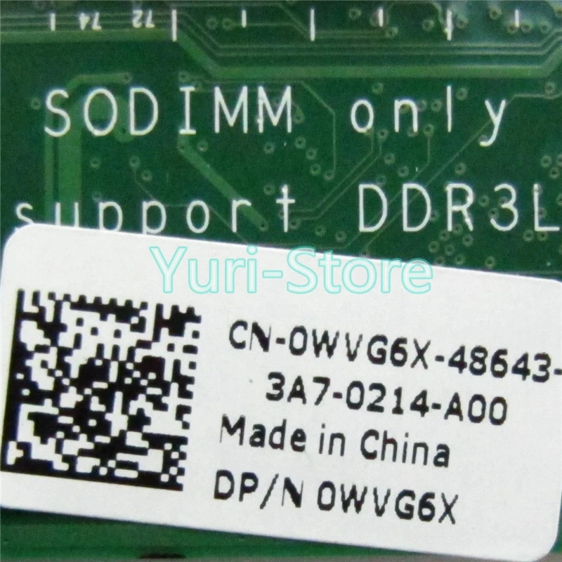 NOKOTION DA0ZM3MB8D0 материнская плата для ноутбука Dell Inspiron 3000 11 3137 ноутбук WVG6X 0WVG6X 2995U 1,4 ГГц Процессор DDR3L