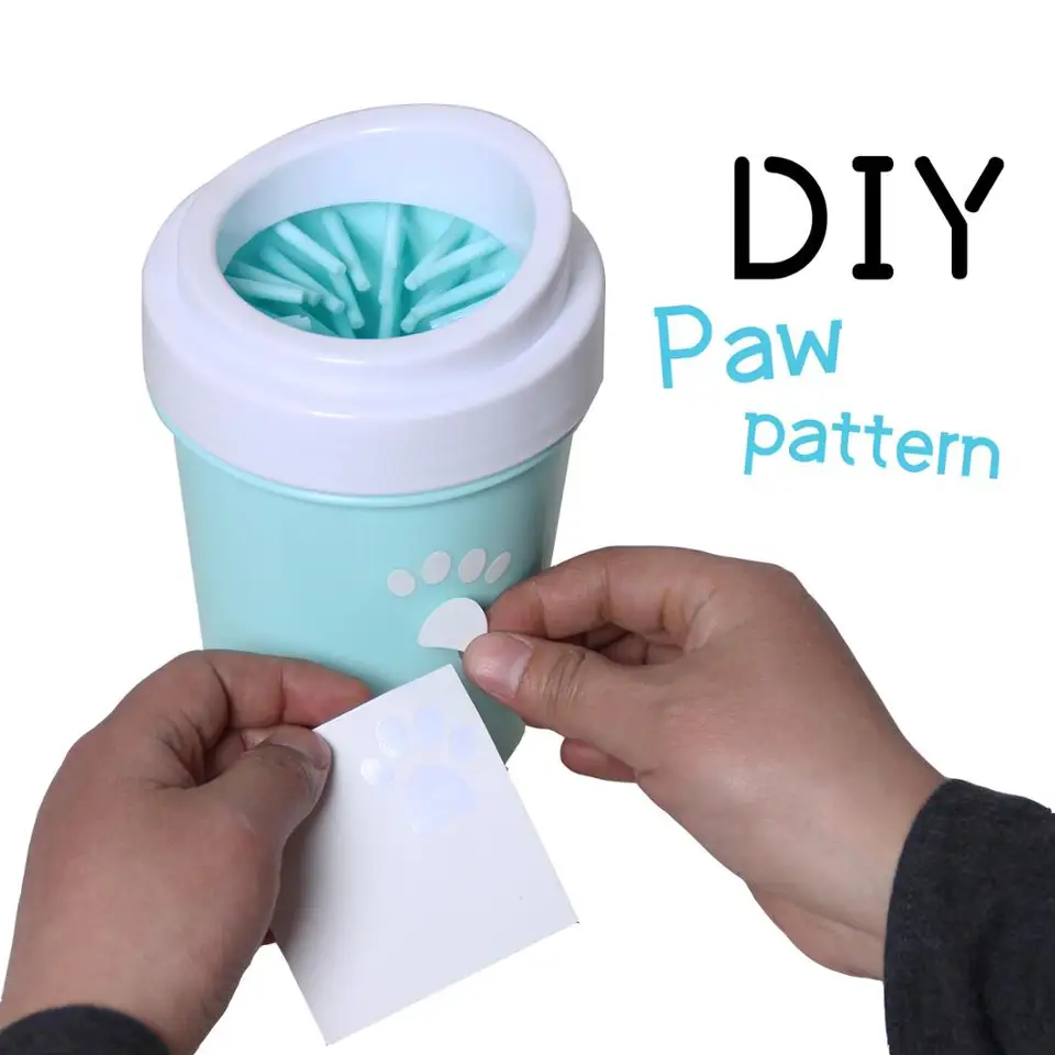 dog paw cleaner diy