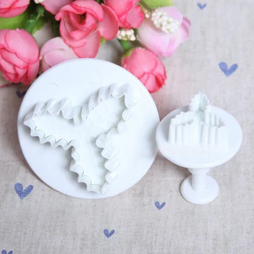 2 шт./компл. Холли листик для торта инструменты Sugarcraft Fondant украшения плунжеры