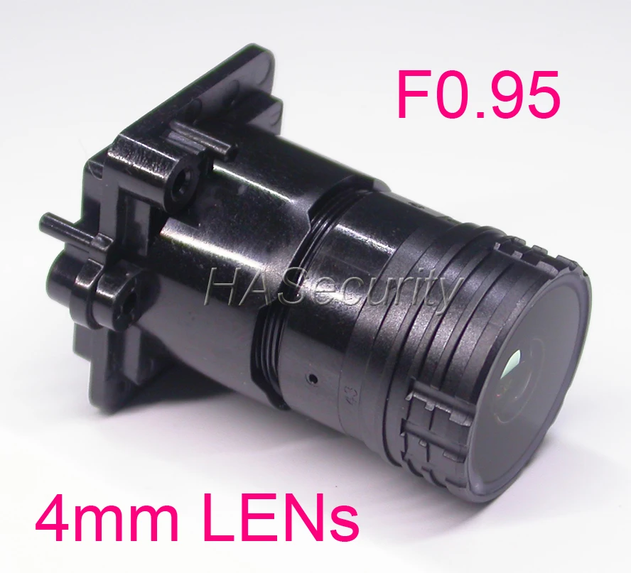 StarLights F0.95 4 мм фокусный объектив 2MP 1/2. " специально для датчика изображения IMX327, IMX307, IMX290, IMX291 Модуль платы блока программного управления камеры