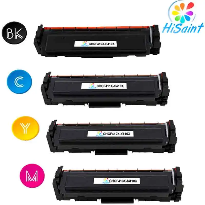 

At a loss [Hisaint] Compatible Toner Cartridge for CF410X CF411X CF412X CF413X for HP LaserJet (4-Pack, CMY-5000 K-6500 Page)