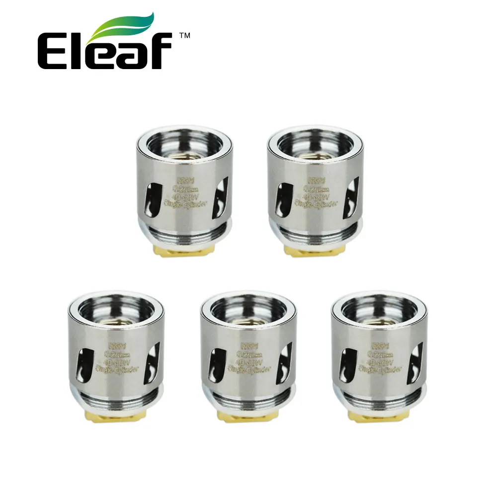 Оригинал 5 шт. Eleaf HW1 одноцилиндровая головка SS316L катушка 0 2/0 25 Ом для Ello Mini/Ello Mini