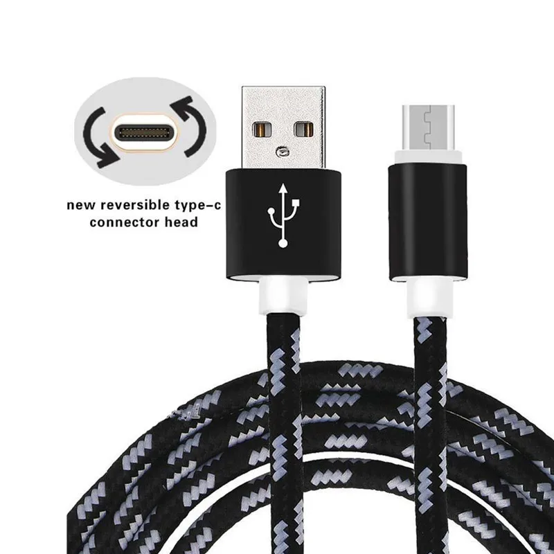 Кабель USB type c длиной 2 м с поддержкой быстрой зарядки 0 м|Кабели для мобильных