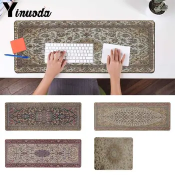 

Yinuoda In Stocked Persian Carpet Customized laptop Gaming mouse pad Mouse Keyboards Mat Mousepad for boyfriend Gift