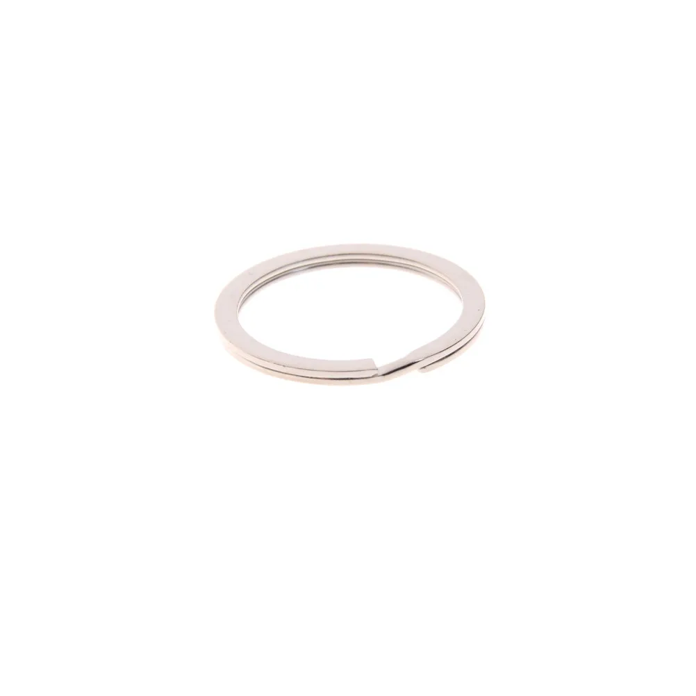 10PCs Silver Tone Split Rings Key Rings 1.5x25mm Findings On salling