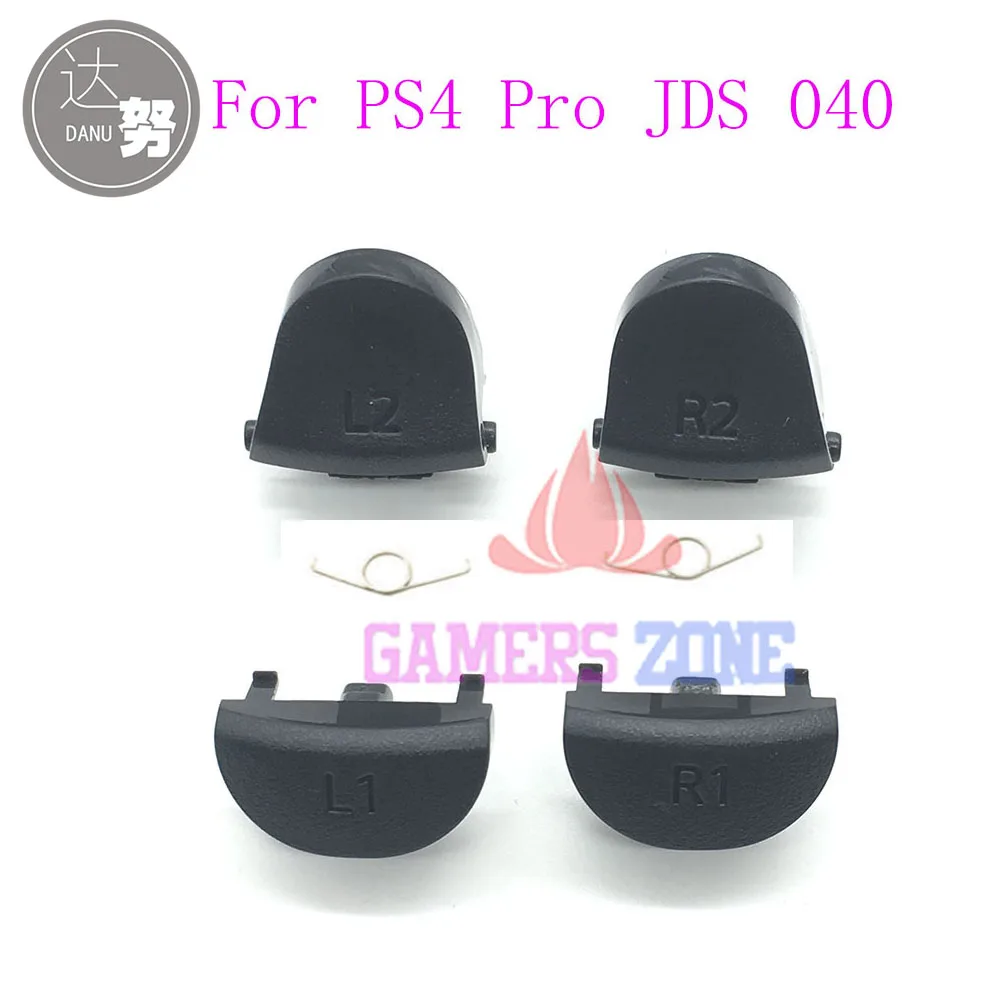 

100sets JDS 040 JDM-040 L2 R2 L1 R1 Button W/ Spring For PS4 Pro controller Trigger Button